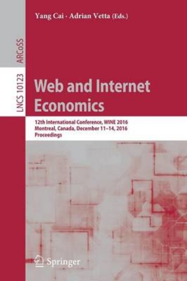 Picture of Web and Internet Economics