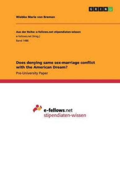 Picture of Does denying same sex-marriage conflict with the A