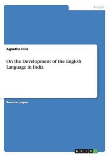 Picture of On the Development of the English Language in Indi