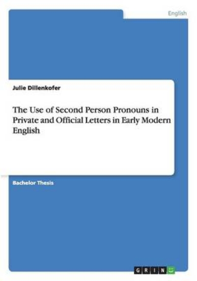 Picture of The Use of Second Person Pronouns in Private and O