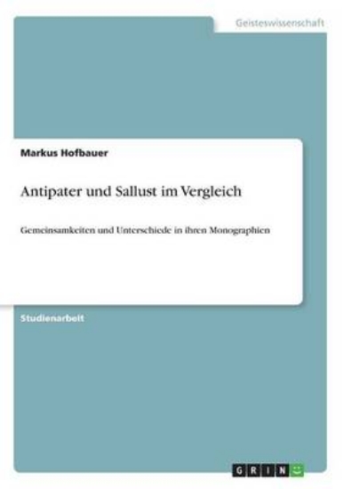 Picture of Antipater und Sallust im Vergleich