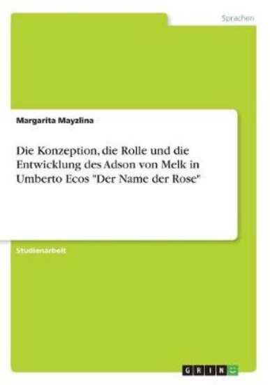 Picture of Die Konzeption, die Rolle und die Entwicklung des