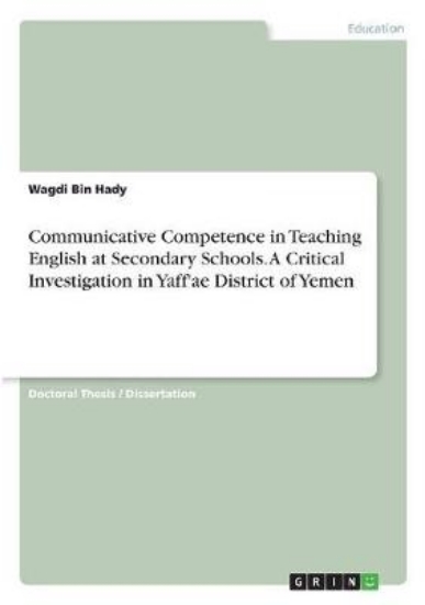 Picture of Communicative Competence in Teaching English at Se