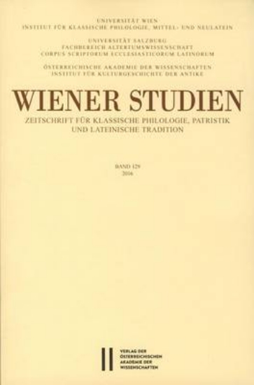 Picture of Wiener Studien. Zeitschrift Fur Klassische Philolo