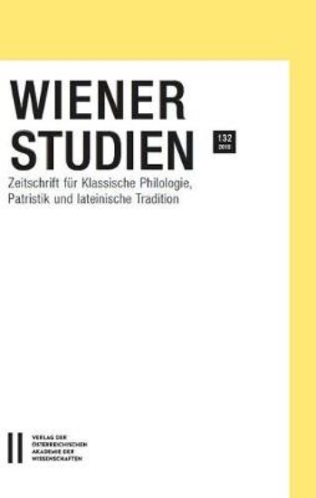 Picture of Wiener Studien. Zeitschrift Fur Klassische Philolo
