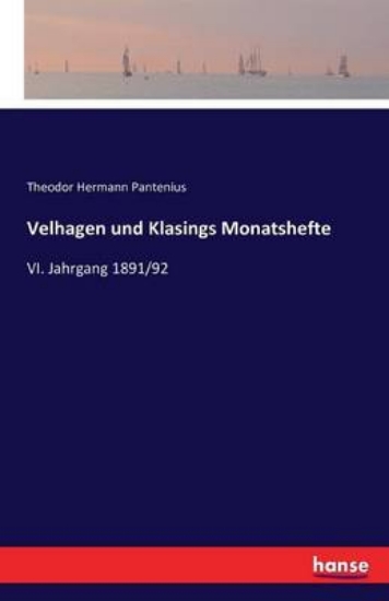 Picture of Velhagen Und Klasings Monatshefte