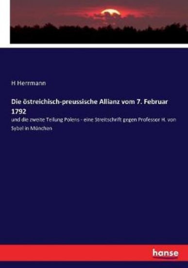 Picture of Die oestreichisch-preussische Allianz vom 7. Febru