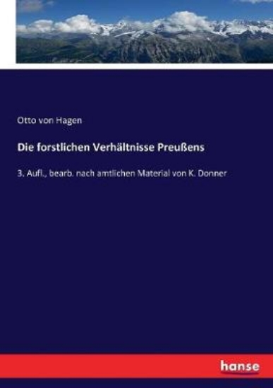 Picture of Die forstlichen Verhaltnisse Preussens