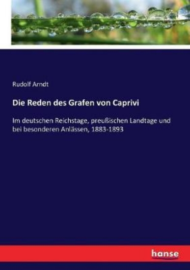 Picture of Die Reden des Grafen von Caprivi