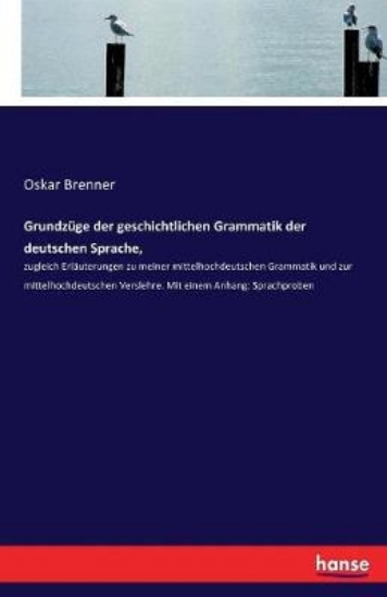 Picture of Grundzuge der geschichtlichen Grammatik der deutsc