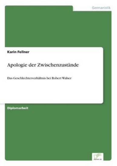 Picture of Apologie der Zwischenzustande
