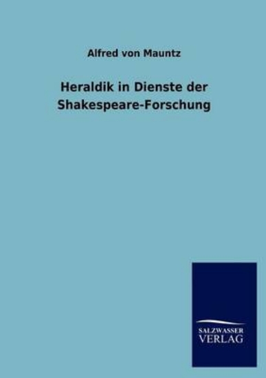 Picture of Heraldik in Dienste Der Shakespeare-Forschung