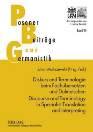 Picture of Diskurs und Terminologie beim Fachuebersetzen und