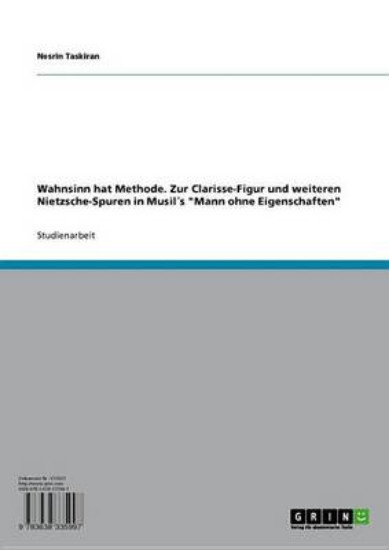 Picture of Wahnsinn Hat Methode. Zur Clarisse-Figur Und Weite