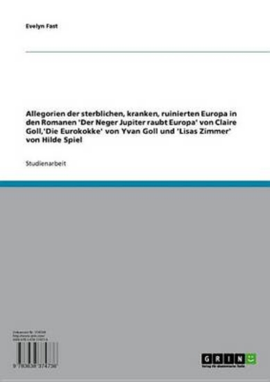 Picture of Allegorien Der Sterblichen, Kranken, Ruinierten Eu