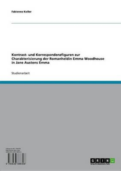 Picture of Kontrast- Und Korrespondenzfiguren Zur Charakteris