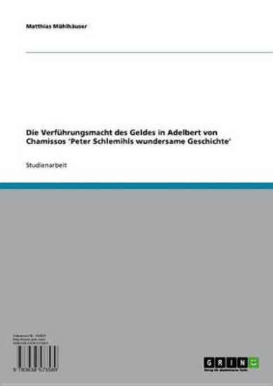 Picture of Die Verf Hrungsmacht Des Geldes in Adelbert Von Ch