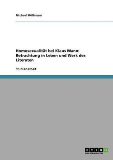 Picture of Homosexualitat bei Klaus Mann