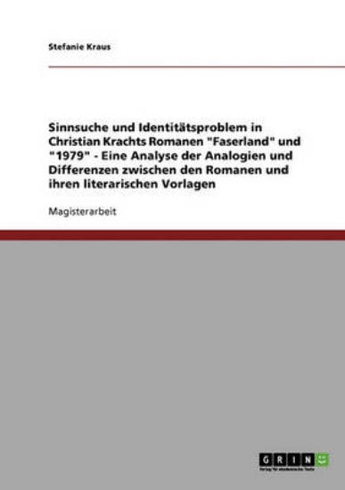 Picture of Sinnsuche Und Identitatsproblem in Christian Krach
