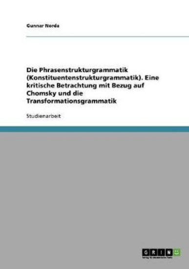 Picture of Die Phrasenstrukturgrammatik (Konstituentenstruktu
