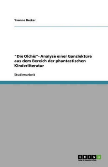 Picture of Die Olchis- Analyse einer Ganzlekture aus dem Bere