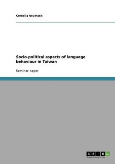 Picture of Socio-political aspects of language behaviour in T