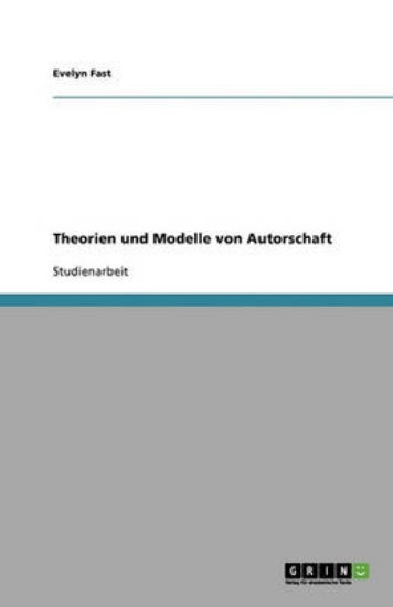 Picture of Theorien und Modelle von Autorschaft