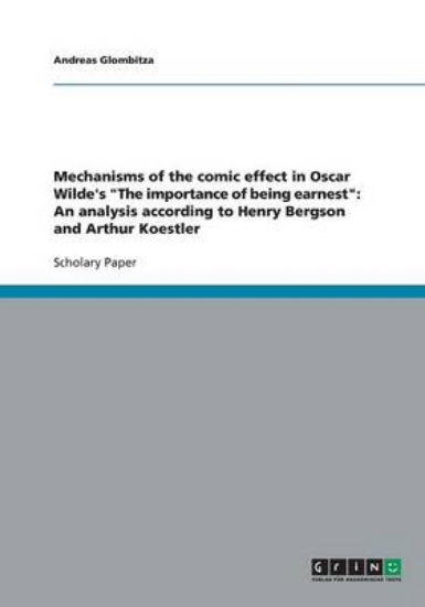 Picture of Mechanisms of the comic effect in Oscar Wilde's Th