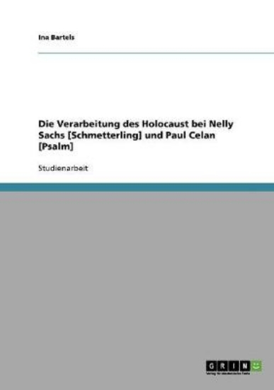 Picture of Die Verarbeitung des Holocaust bei Nelly Sachs [Sc