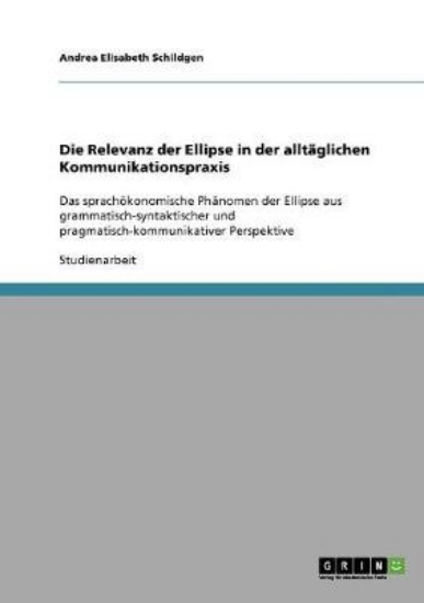 Picture of Die Relevanz der Ellipse in der alltaglichen Kommu