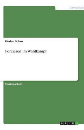 Picture of Forcieren im Wahlkampf