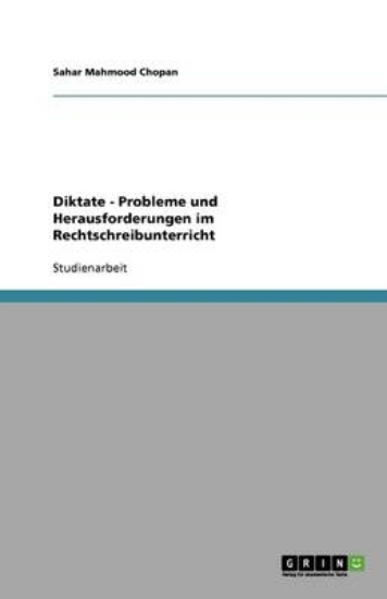 Picture of Diktate - Probleme und Herausforderungen im Rechts