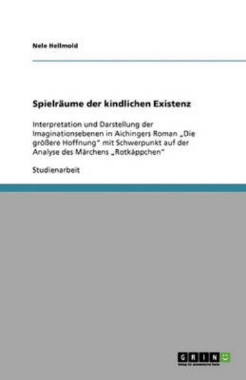 Picture of Spielraume der kindlichen Existenz