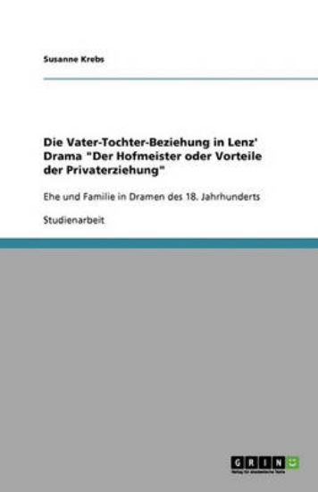 Picture of Die Vater-Tochter-Beziehung in Lenz' Drama "Der Ho