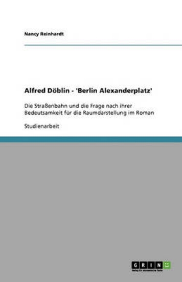 Picture of Alfred Doeblin - 'Berlin Alexanderplatz'