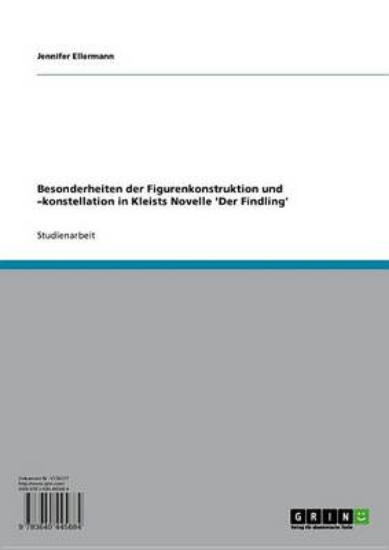 Picture of Besonderheiten Der Figurenkonstruktion Und -Konste