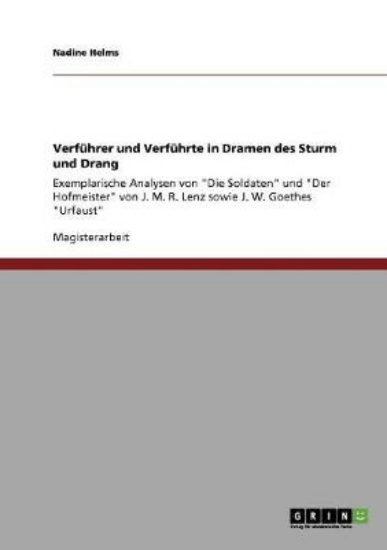 Picture of Verfuhrer und Verfuhrte in Dramen des Sturm und Dr