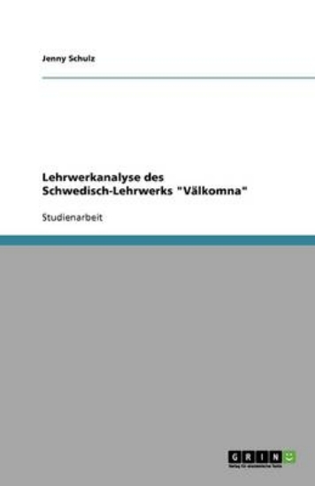 Picture of Lehrwerkanalyse des Schwedisch-Lehrwerks Valkomna