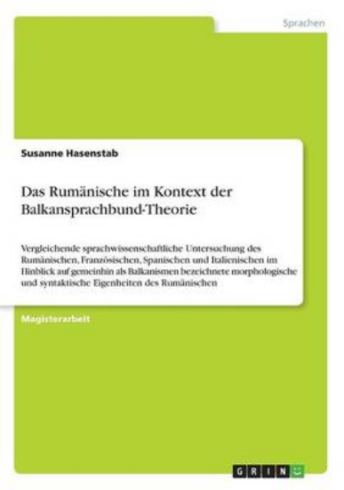 Picture of Das Rumanische im Kontext der Balkansprachbund-The