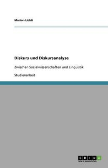 Picture of Diskurs und Diskursanalyse
