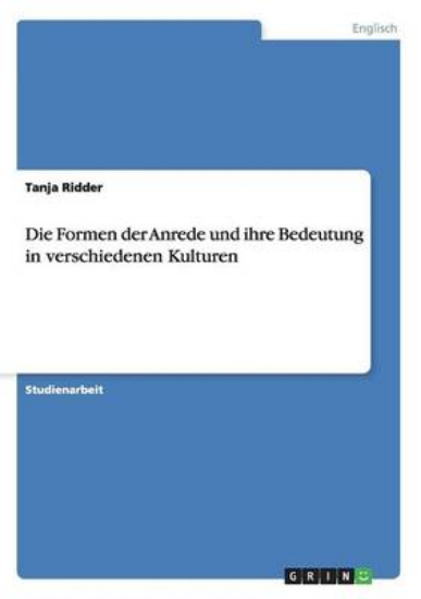 Picture of Die Formen der Anrede und ihre Bedeutung in versch