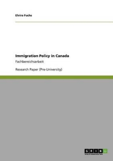 Picture of Immigration Policy in Canada