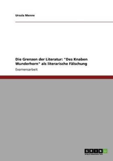Picture of Die Grenzen der Literatur