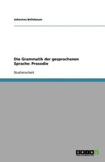 Picture of Die Grammatik der gesprochenen Sprache
