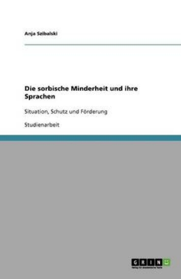Picture of Die sorbische Minderheit und ihre Sprachen