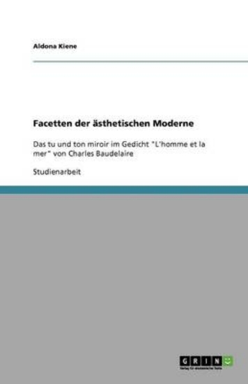 Picture of Facetten Der sthetischen Moderne