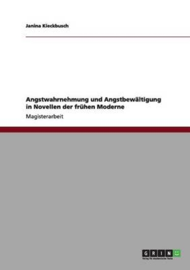 Picture of Angstwahrnehmung und Angstbewaltigung in Novellen