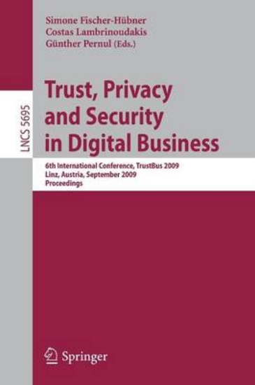 Picture of Trust, Privacy and Security in Digital Business