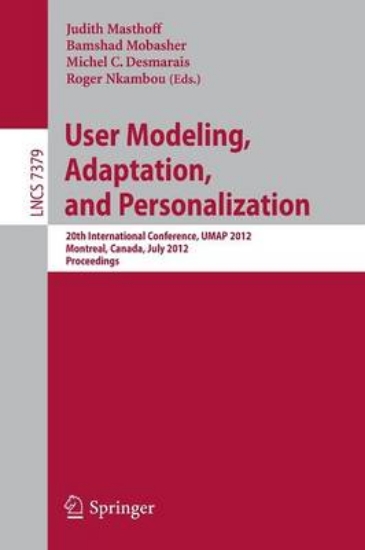 Picture of User Modeling, Adaptation, and Personalization