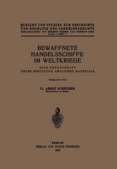 Picture of Bewaffnete Handelsschiffe Im Weltkriege